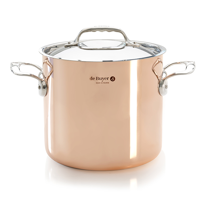 Prima Matera hög gryta med lock induktion, 20 cm