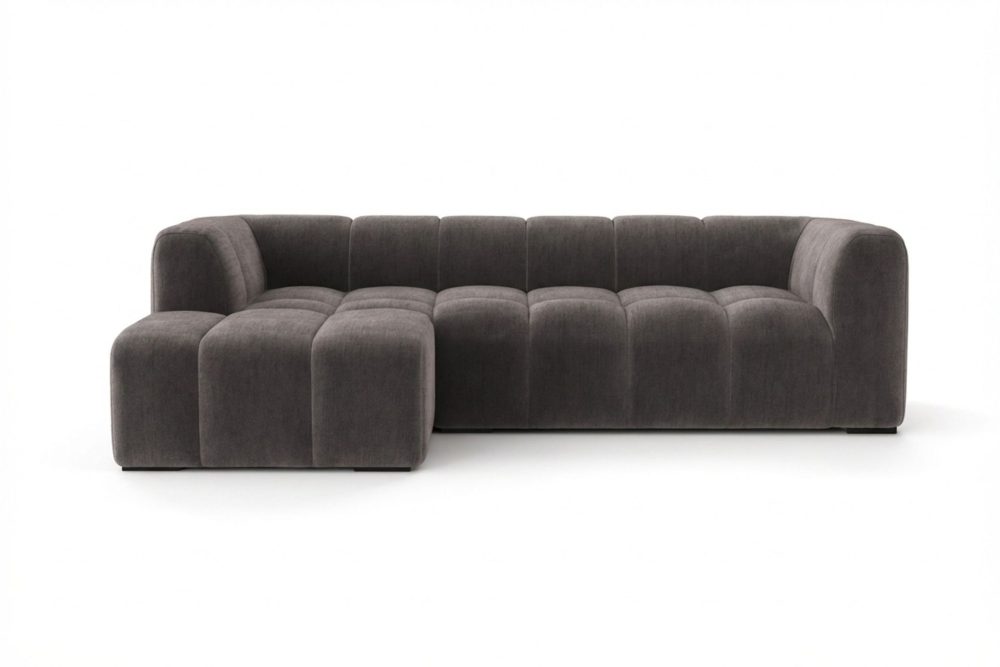 Marlow 3-sits Bubblig Divansoffa vänster