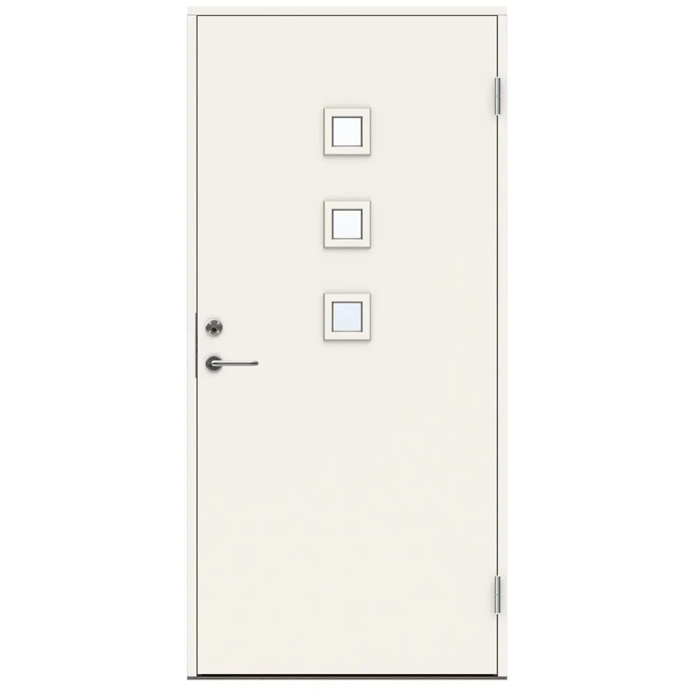 Swedoor P-1100 Ytterdörr vit (S 0502-Y) 988x2080 mm
