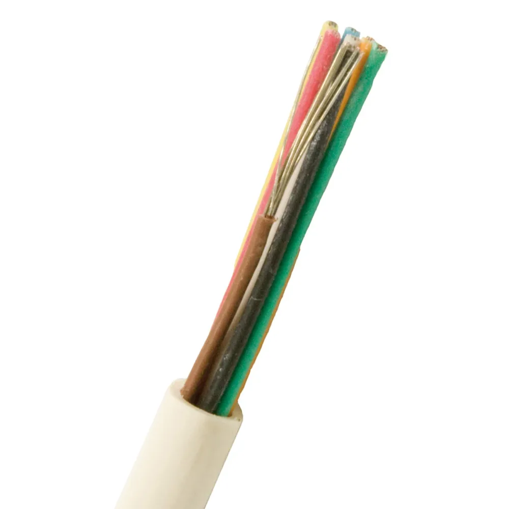Nexans FQQXB EASY Larmkabel 12x0.22 mm, vit 1 m, kapad - Bild 2