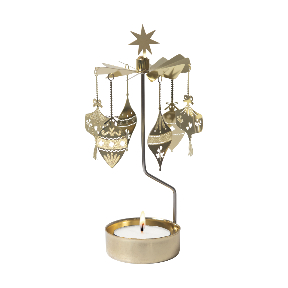 Ornaments änglaspel, Guld