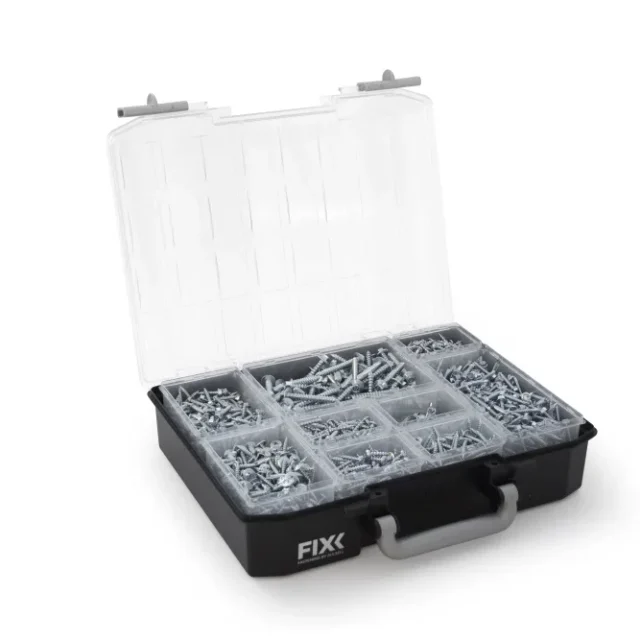 FIXX Fixx-Case Sortimentlåda Small, med dubbelt lock
