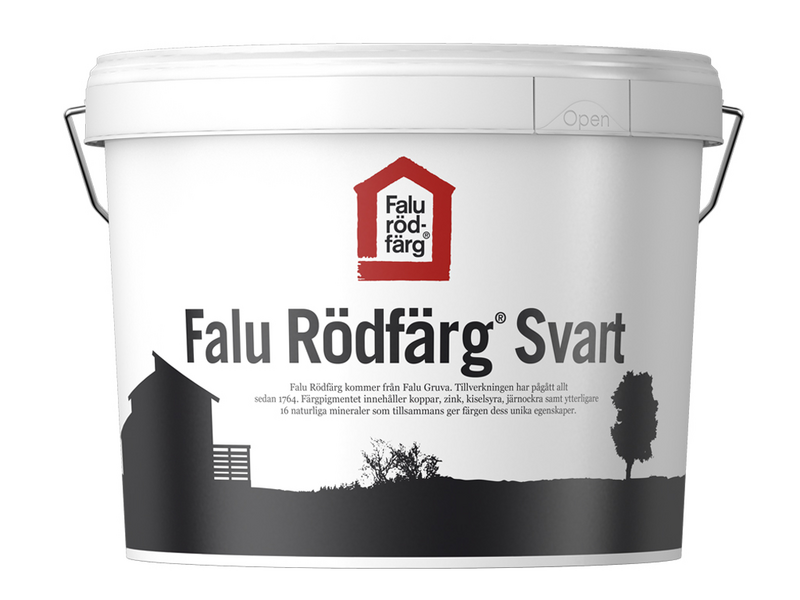 FALU RÖDFÄRG ORGINAL SVART 10L