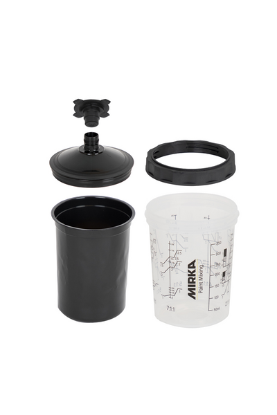 PAINT MIRKA CUP SYSTEM UV 400ML, FILTER LID 125µm 50/FRP