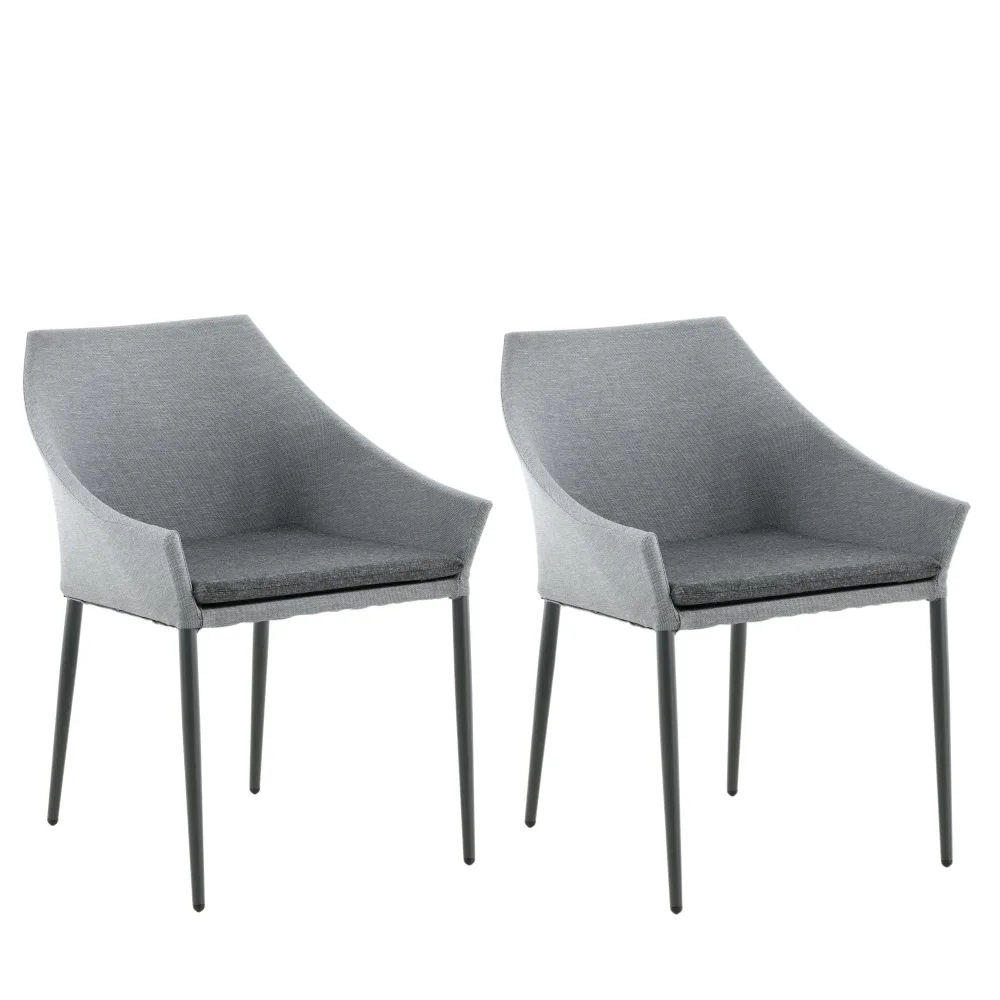 Venture Home Spoga 2076-408 Karmstol 2-pack Svart - Bild 2