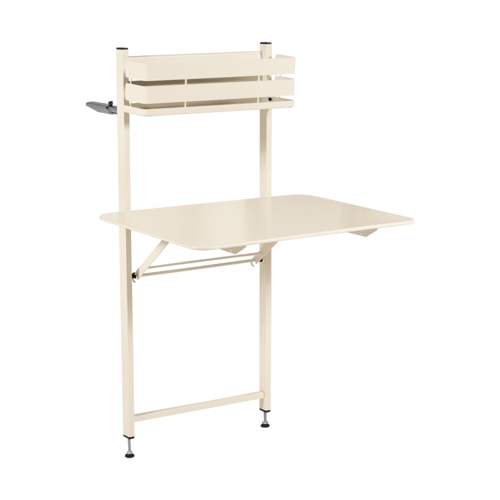 Bistro balkongbord 57x77 cm, Latte beige (beige)