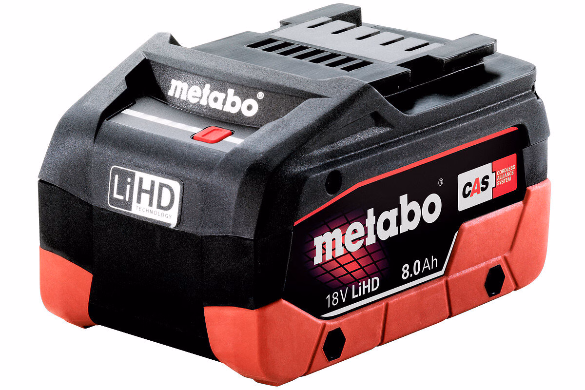 Kjøp Metabo Batteri Li HD, 18 V 8,0 Ah