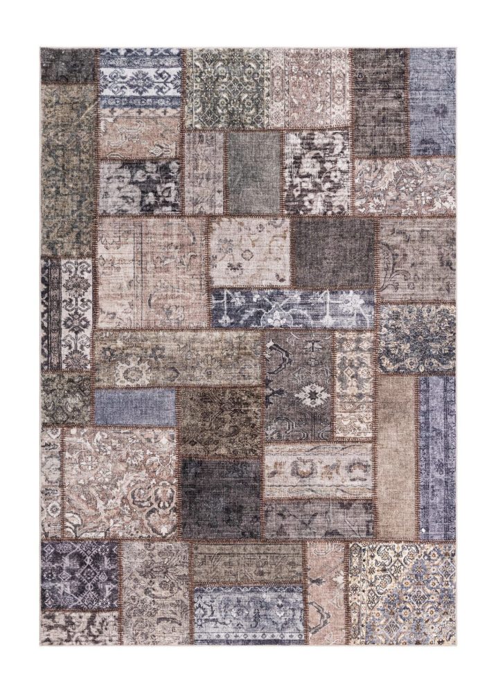 Maskinvävd Matta Tarfaya Patch 200x290 cm