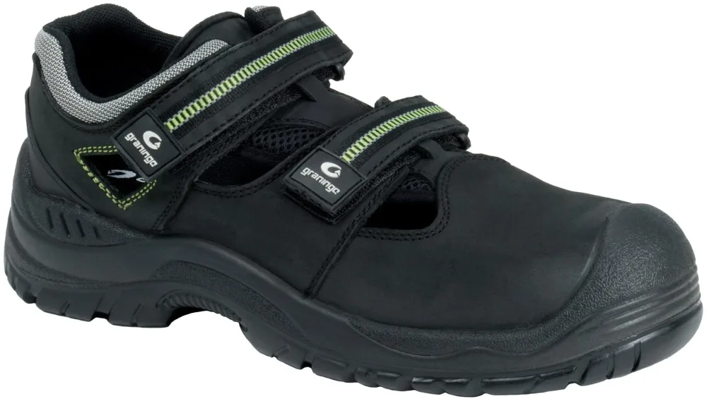 Graninge 7218 Skyddssandal S1P SRC, svart 48