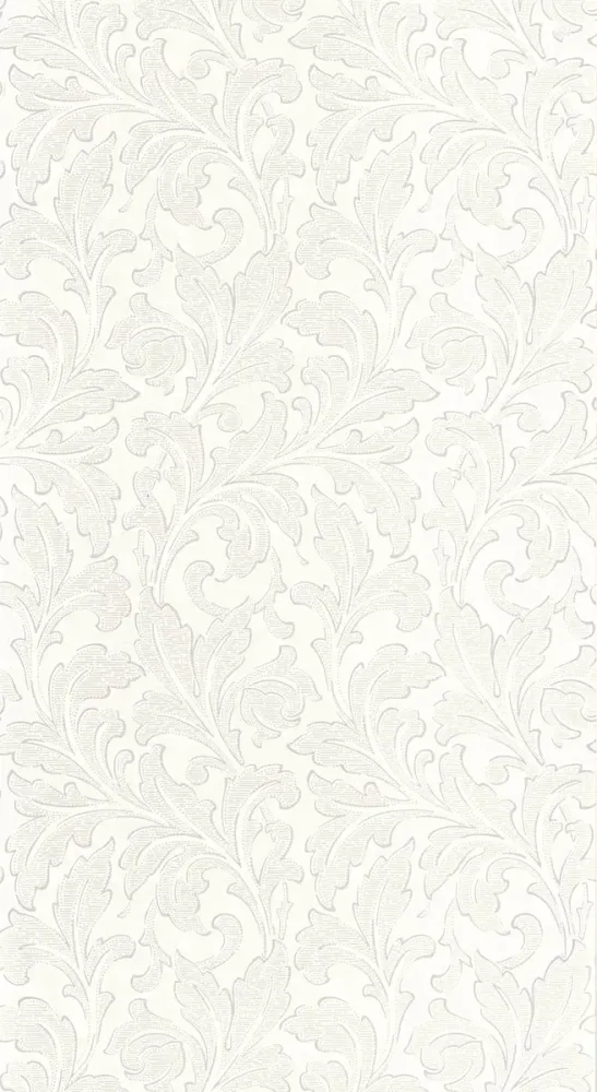 Casadeco - Acanthe Blanc Ceruse Arts & Crafts