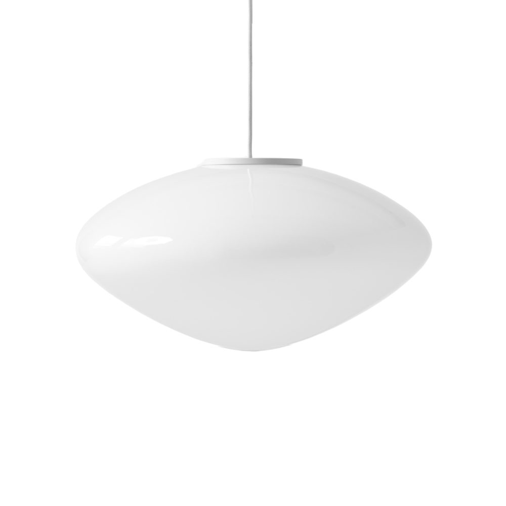 Mist AP16 taklampa Ø37 cm, Matt White, Glass