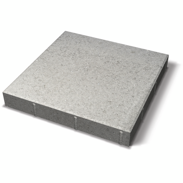 MARKPLATTA BENDERS BAS SLÄT FASAD 60, GRAFIT U 420X420X60MM
