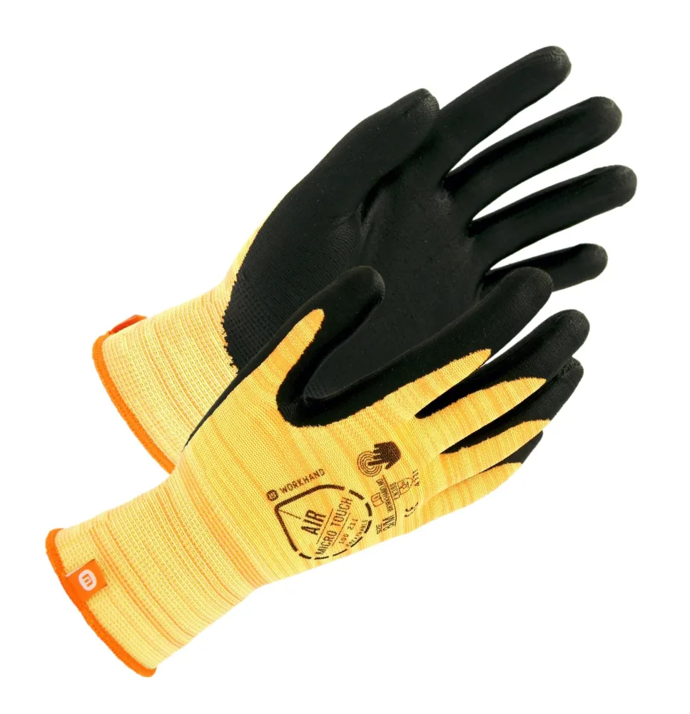 Workhand Air Micro Touch Montagehandske Nylon/Lycra/DMF-fri PU 7