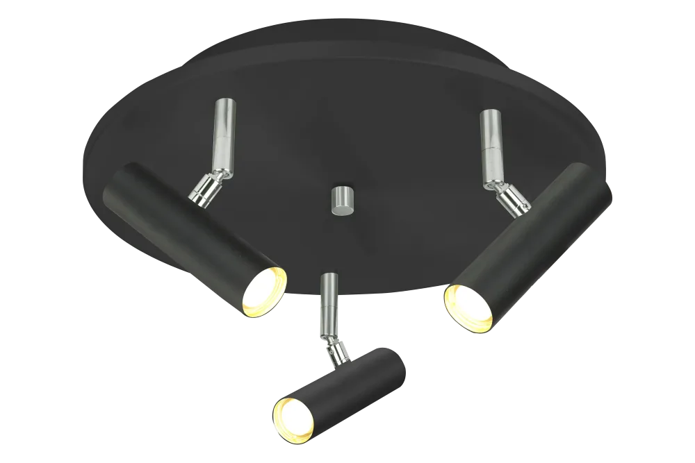Aneta Lighting Artic 76009-01 Spotlight 3 x 6 W LED, 3000 K Vit/krom - Bild 2
