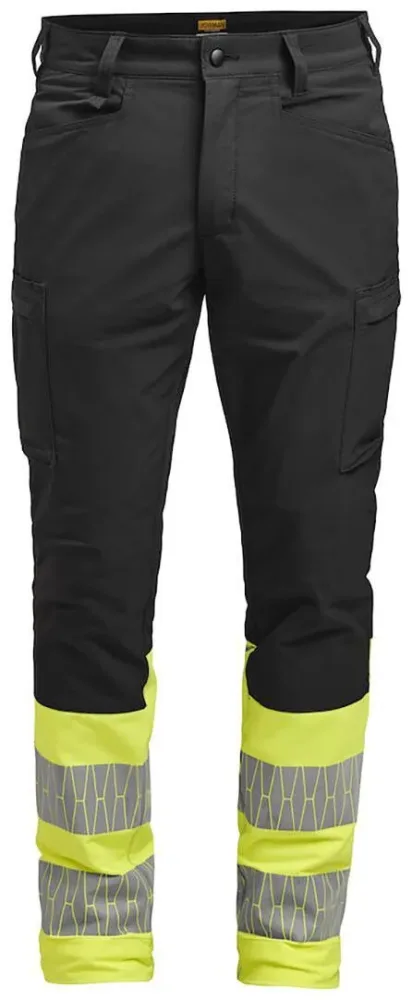 Jobman 2329 Servicebyxa gul, varsel D32