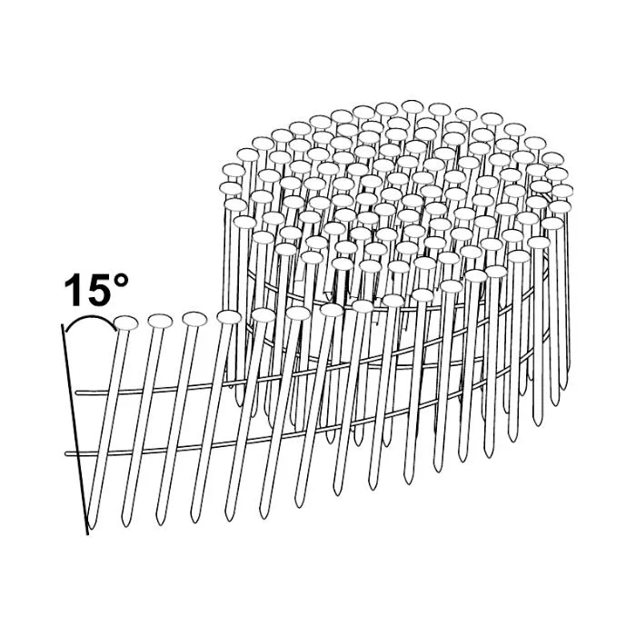 ESSVE M-Fusion Coilspik 15°, trådbandad 2400-pack, 2,5x65mm