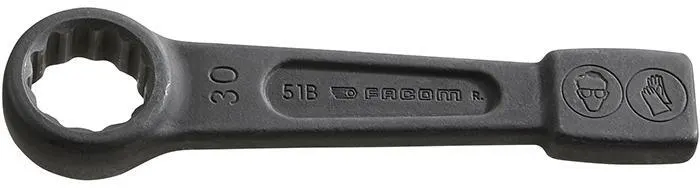 Facom 51B.24 Slagringnyckel brunerad polygon 24mm