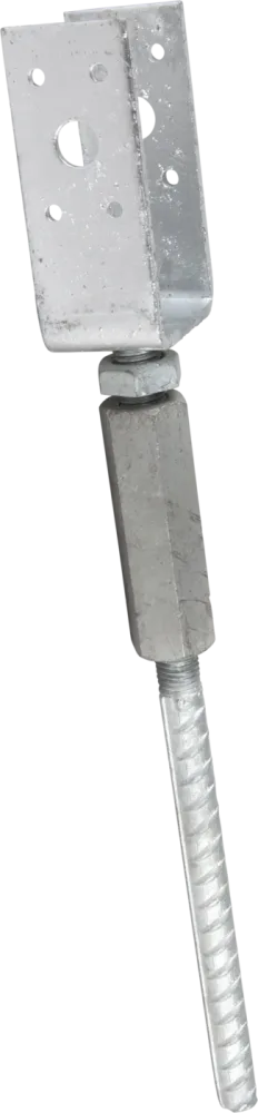 ESSVE 951648 Stolpsko 4 mm, 115-165 mm, förzinkad 75 x 70 x 125 mm