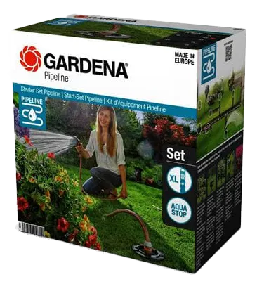 Gardena Pipeline Startpaket för trädgårdsrörledning