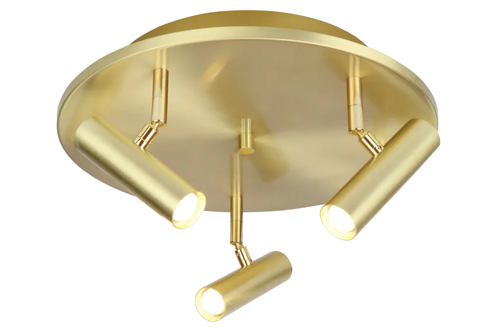 Aneta Lighting Artic 76009-01 Spotlight 3 x 6 W LED, 3000 K Vit/krom