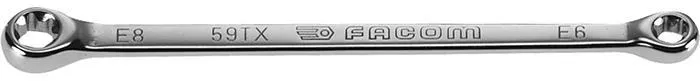 Facom 59TX.6X8 Torxringnyckel E6xE8