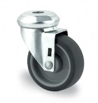Tente 2470PJH075P30 Länkhjul termogummi, centrumhål 11 mm 75 mm - Bild 2