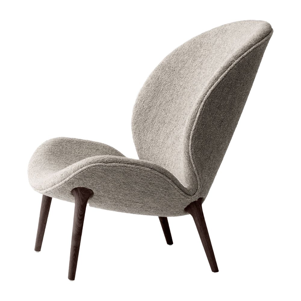 Vipp466 Lodge loungefåtölj, Dark oak-Soprano 03