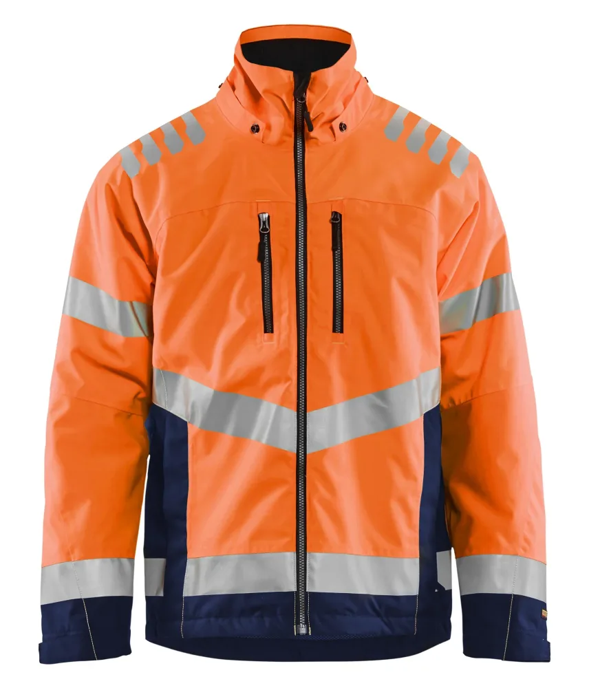 Blåkläder 4780197753894XL Vinterjacka varsel, orange/marinblå 4XL - Bild 2