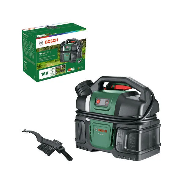 Bosch FONTUS 18V-6 Cykeltvätt utan batteri och laddare