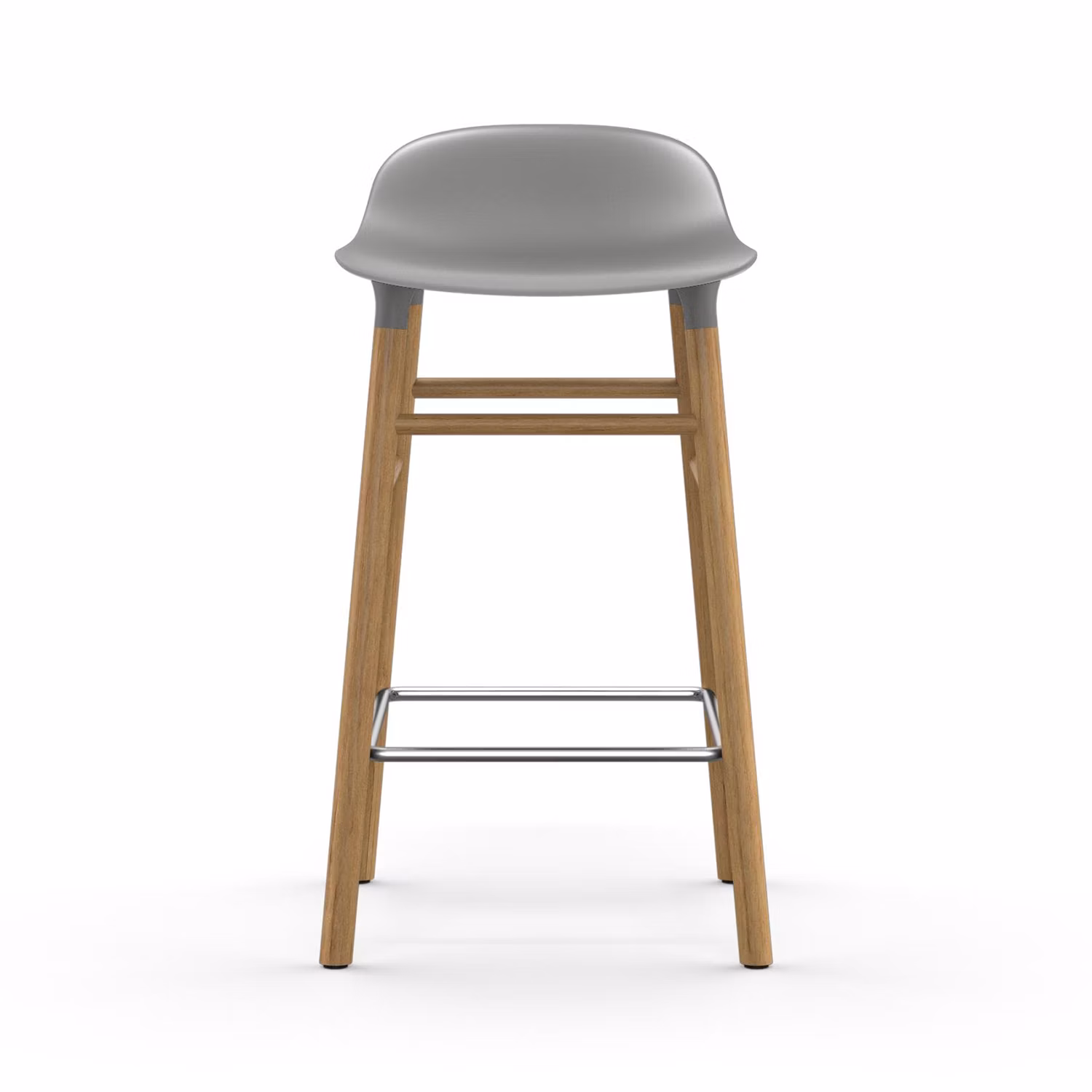 Form Barstol Ekben, 65cm, Grå