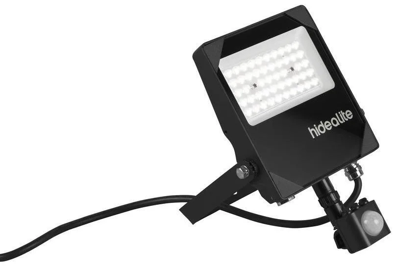 Hide-a-Lite Scout G2 XS 7768000 Strålkastare svart, 4000 K Asym, PIR-sensor 30W, 4250 lm, XS