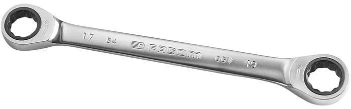 Facom 64.22X24 Ringnyckel med spärr 22x24mm