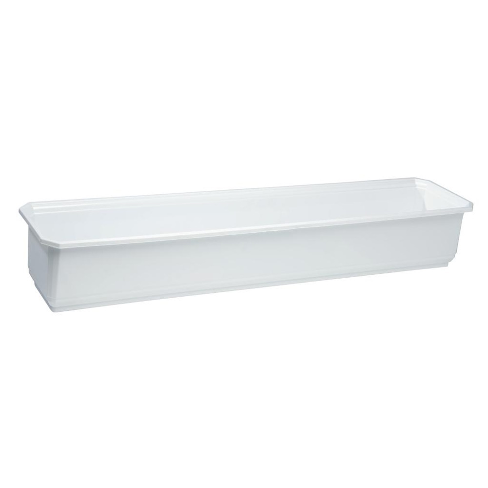Blomlåda Plast, 500mm, Vit, 10st, Nyby