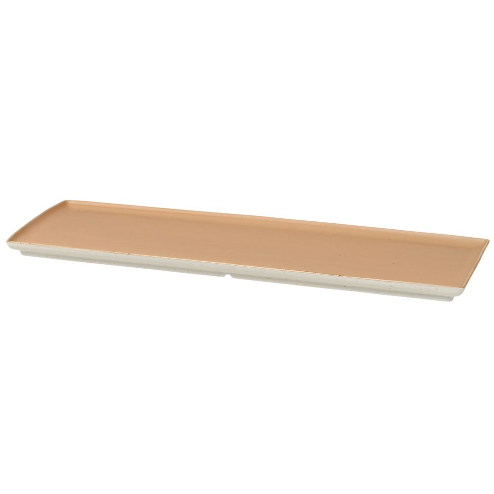 Eli tallrik 12x34 cm, Matte light camel