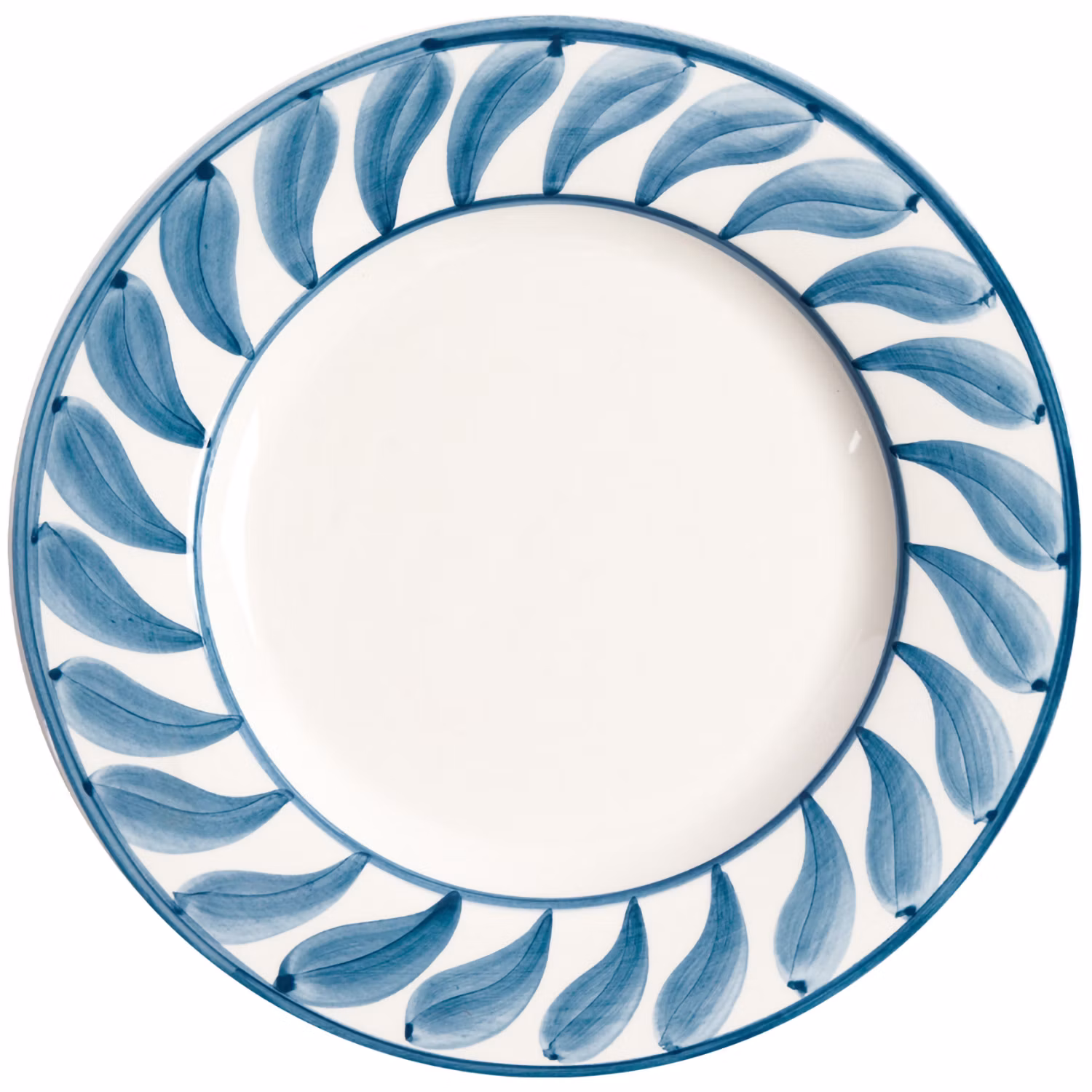 Swirl Assiett 22 cm, Blå