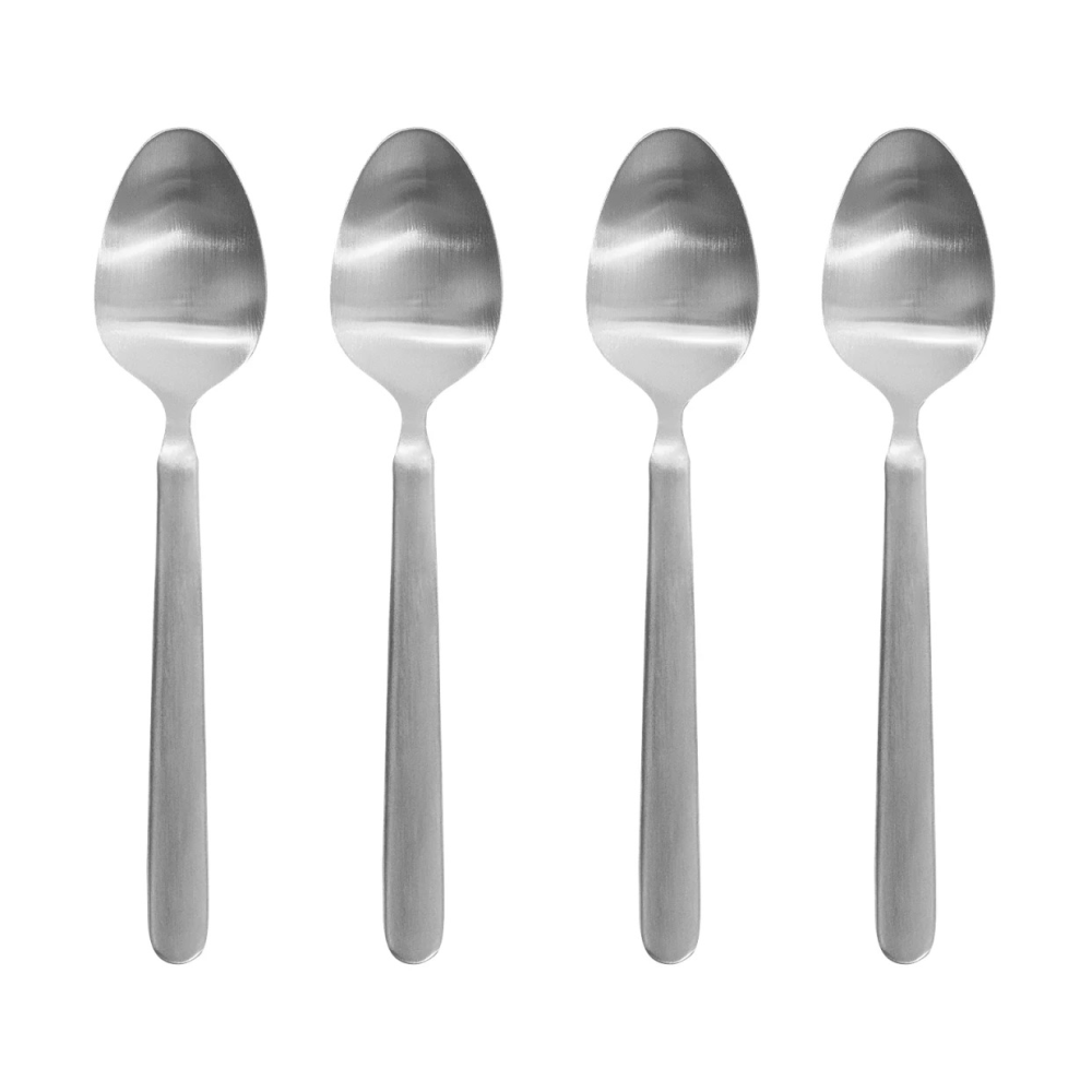 STELLA espressosked silver 4-pack, 11 cm