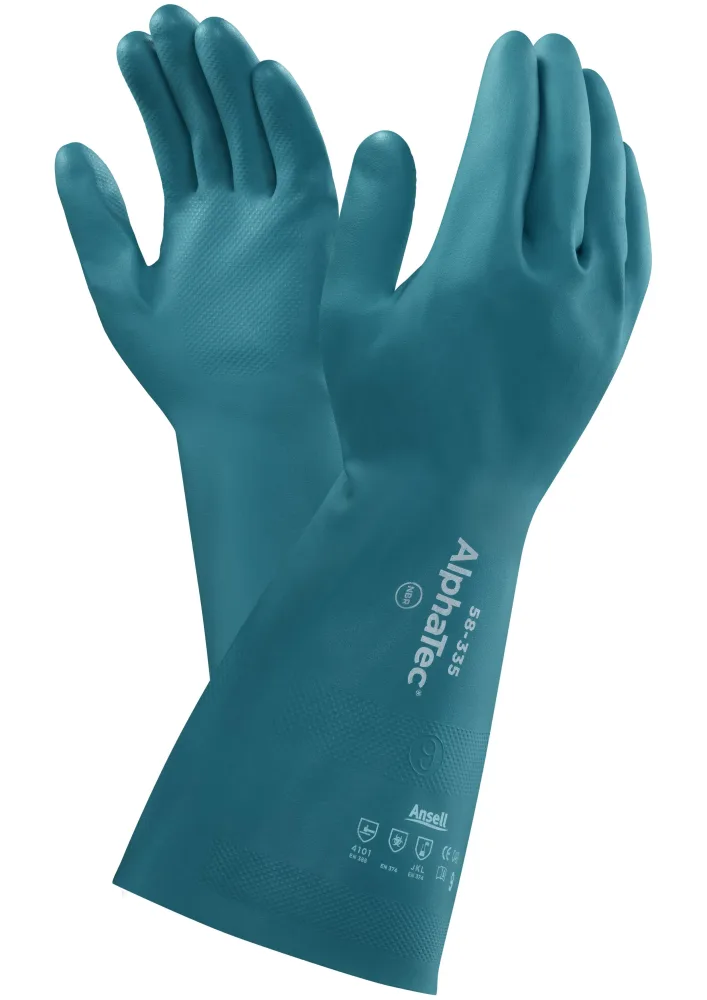 Ansell AlphaTec 58-335 Handske Kemskydd, Nitril 10