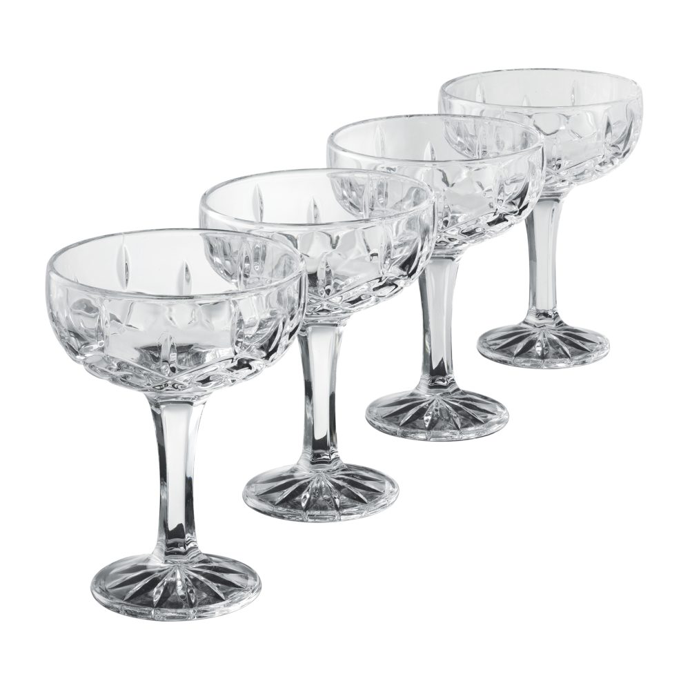 Harvey champagneskål 25 cl 4-pack, Klar