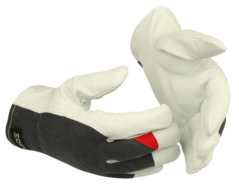 Guide Gloves 55 Handske läder, öppen krage 10
