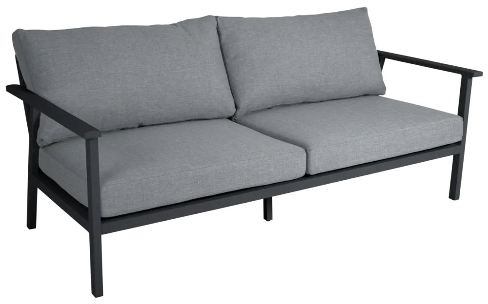 Brafab Samvaro Low Soffa 2,5-sits Khaki/Sand