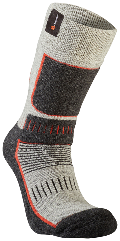 SOCKA WOOL PLUS GRÅ 44-47