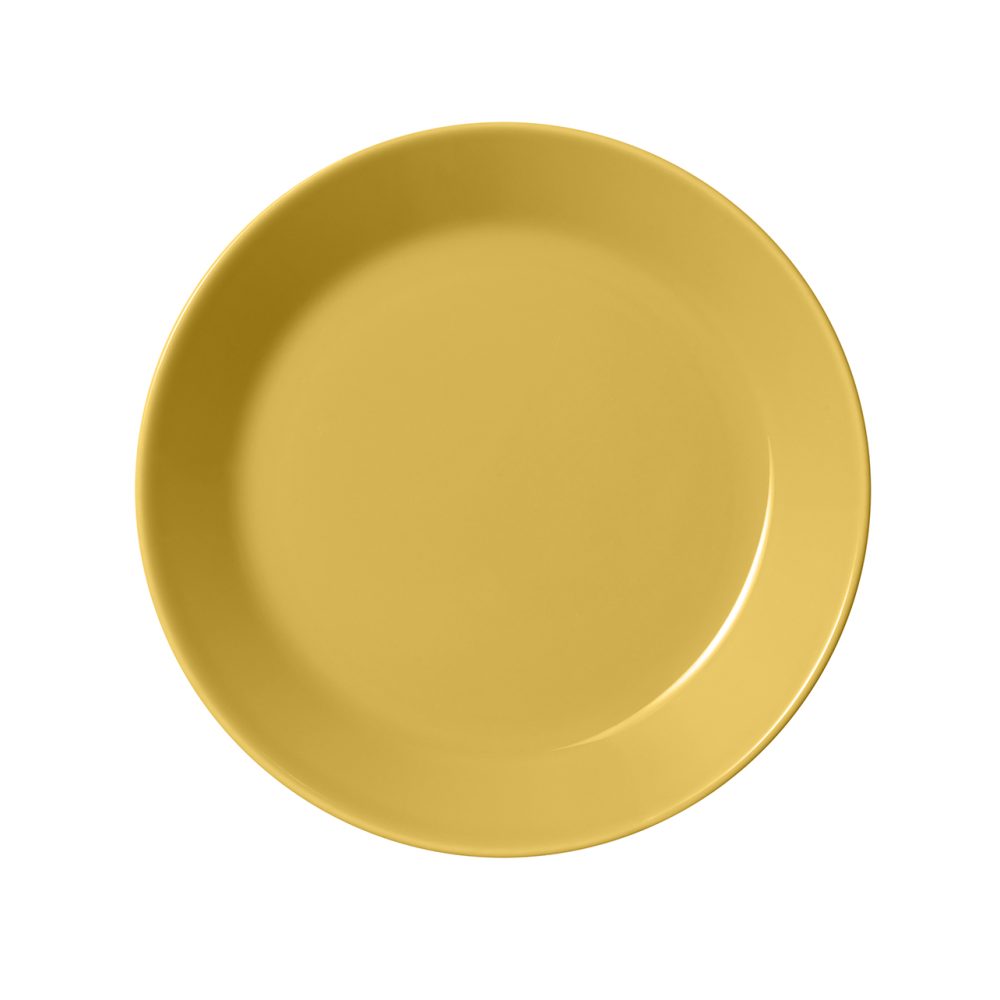 Teema tallrik Ø17 cm, Honung (gul)