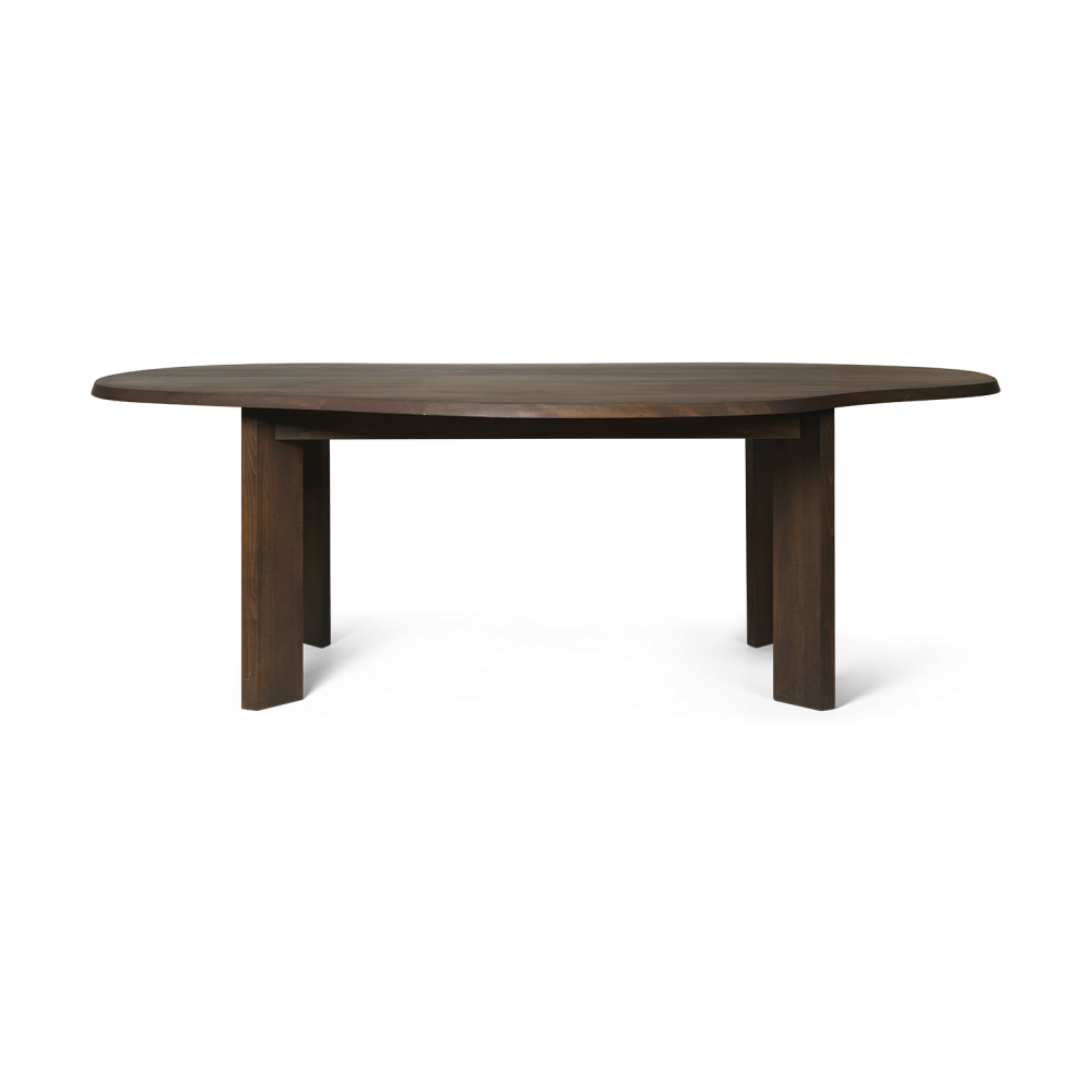 Tarn matbord 118,5x220 cm, Dark Stained Beech