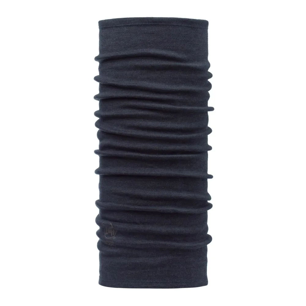 Buff Merino Thermal Halsvärmare marinblå, merinoull