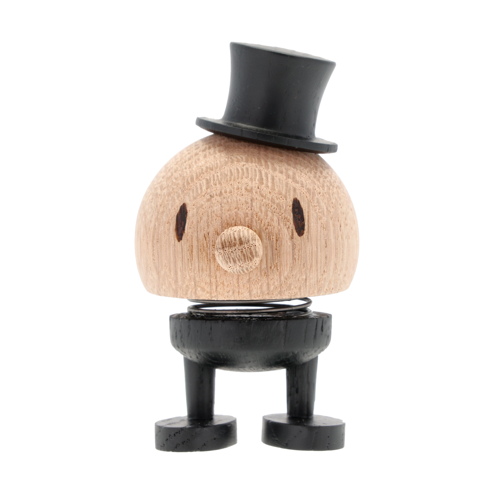 Hoptimist Groom S figur, Raw oak