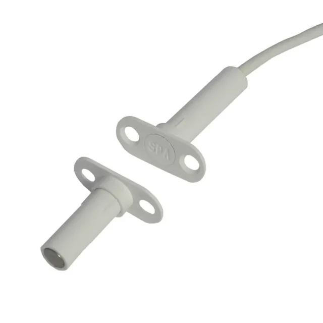 Alarmtech MC 370-S1-5 Högsäkerhetskontakt 12 mm sensor, inbyggd 5 m kabel