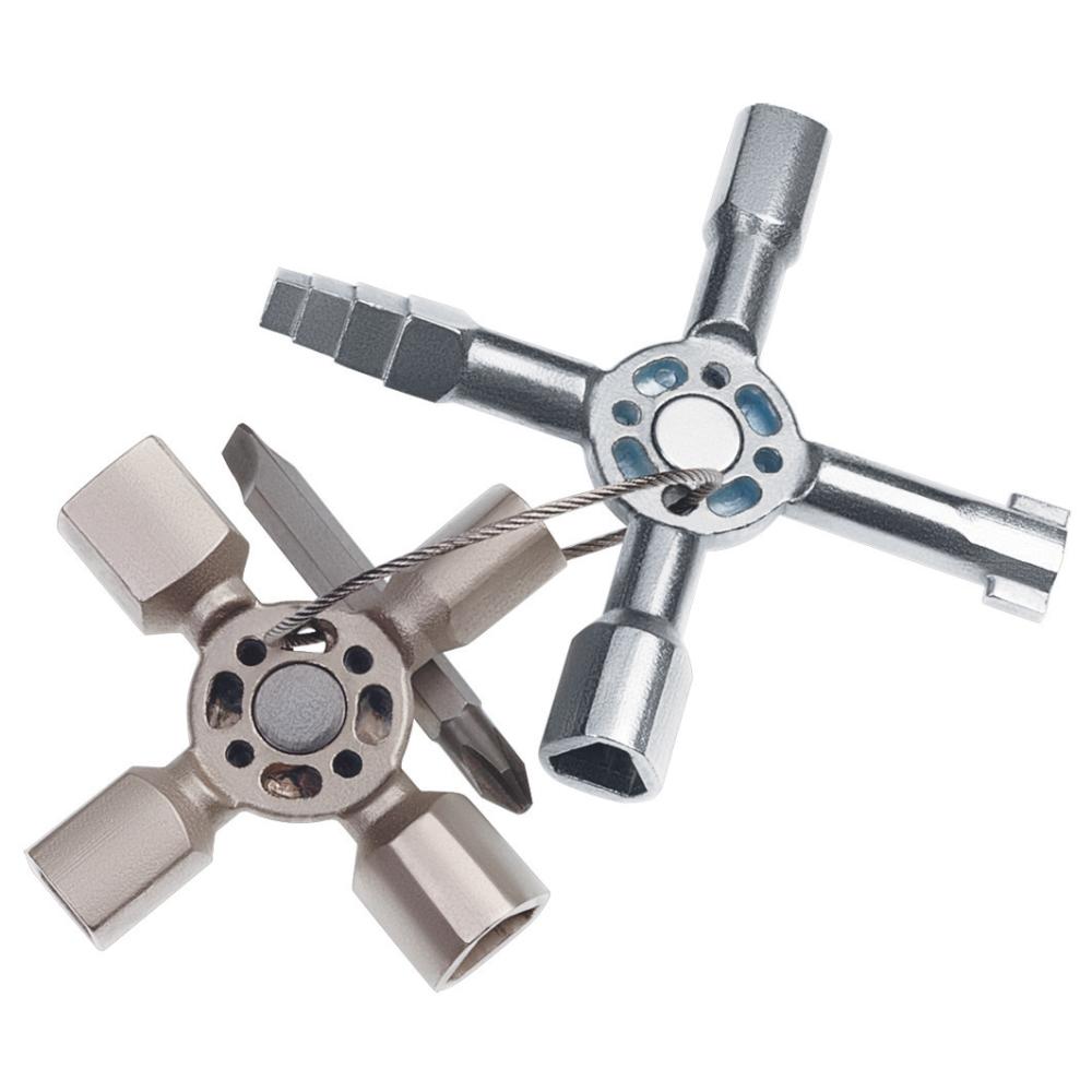 Vaktmästarnyckel Twin Key Knipex 22 funktioner