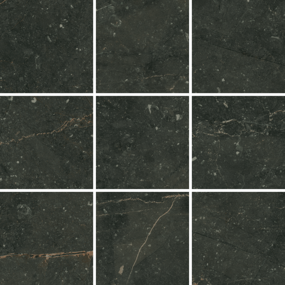 KLINKER BLUENZA 10X10 EBONY BLACK 0,9M2