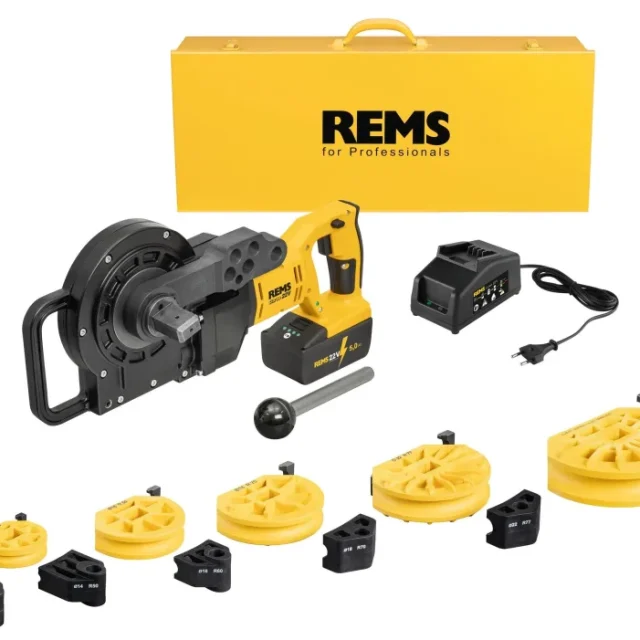 REMS 580063 R220 Bockmaskin 12-28 mm, ¾ ", med batteri och laddare
