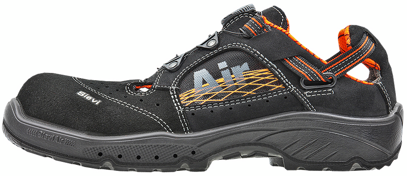 SANDAL SIEVI AIR ROLLER XL S1P 44, BRED LÄST KOMPOSITTÅHÄTTA SP